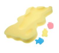 MOBUTOFU Baby Bath Sponges Cushion Mat Anti-Skid Newborn Bath Support Pad Soft Infant Bathtub Mat for Toddlers and Babies Bathing Safety Random Style