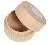MOBUTOFU Baby Haircut Keepsake Box Wooden First Haircut Box for Boys Baby Accessories