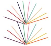 MOBUTOFU Bamboo Weaving Strips for 150pcs Basket Making and Craft Projects