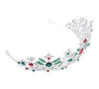 MOBUTOFU Baroque Queen Crown: Wedding Bridal Tiara Rhinestones Baroque Costume Prom Pageant Tiara Headpiece Hair Jewelry for Women and Girls