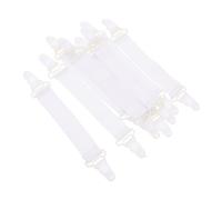 MOBUTOFU Bed Sheet Straps and Mattress Sheet Holder Clips Elastic Anti-slip for Bedding 8pcs Set for Home Use