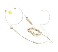 MOBUTOFU Beige Single over Ear Headset Mic E05 for Lectures and Meetings