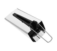MOBUTOFU Bias Tape Maker Tool Adjustable Width for Easy Operation 50mm with Single and Double Fold Capabilities, Metal and Plastic Construction for DIY, Clothing, Quilting, and Sewing
