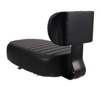 MOBUTOFU Bike Seat Cushion with Thick Padding and Sturdy Backrest for Carrier Rear Mount Easy Installation Suitable for Family Cycling Outings Black