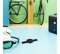 MOBUTOFU Bike Tail Light Mounting Bracket Metal Clamp for Bicycle Rear Light Holder Compatible Mountain and Road Bikes Black Medium Size for Commuter Safety