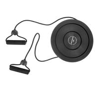 MOBUTOFU Black Fitness Twisting Disc with Drawstring, Sturdy Plastic Exercising Disc for Weight Loss and Easing Mental Fatigue, Home Waist Twisting Board for Effective Workout and Calorie