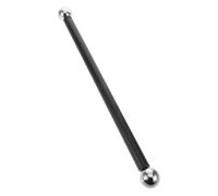 MOBUTOFU Black Metal Outdoor Lamp Pole Cross Handle Arm Rest for Garden Lighting Sturdy Adjustable Fixture Support Enhances Patio Nighttime Ambiance Easy Installation