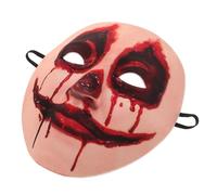 MOBUTOFU Bloody Wound Mask Halloween Scary Demon Mask for Men Costume Party Cosplay Accessory Suitable for Masquerade and Horror Events