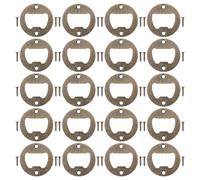 MOBUTOFU Bottle Opener Accessory DIY Kit Iron Insert with Screws