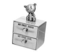 MOBUTOFU Boys and Girls Deciduous Tooth Storage Box Lid Milk Teeth Fairy Keepsake Box for Fairy Tradition