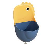 MOBUTOFU Boys Stand to Pee Urinal for Toddlers Wall-Mounted Training Potty Blue Kids Potty Toilet for Bathroom