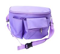 MOBUTOFU Cart Space Organizer Stroller Hanging Baby in Multifunctional Multi-Pocket Design Compact Bag Purple Oxford Fabric with Multi- Convenient Storage and Saving During Walks