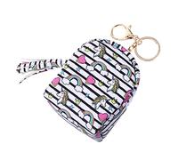 MOBUTOFU Cartoon Coin Purse for Women Coin Wallet Mini Change Purse Earphone Cable Adorable Pattern Comfortable Pu