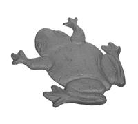 MOBUTOFU Cast Iron Frog Stepping Stone Outdoor Garden Ornament Artistic Paving Stone for Walkway Patio Landscaping Decorative Vintage Style