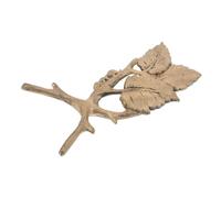 MOBUTOFU Cast Remover Stable Heavy Duty Boot Jack with Unique Tree Branch Ant Design for Indoor Use Decorative Metal Shoe Helper