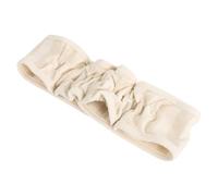 MOBUTOFU Cord Protector Belt Adjustable Newborn Diaper Support Band Pure Cotton Green Stripe Small Size Belly Button Clamp for Care