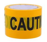 MOBUTOFU Crime Scene Warning Tape 1 Roll Pe Non-adhesive Caution