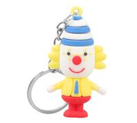 MOBUTOFU Cute Clown Keychain Pendant Circus Party Bags and Backpacks Cartoon Clown Keyring Aesthetic Keychain for Women
