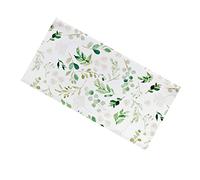 MOBUTOFU Diaper Changing Table Cover Portable Nappy Changing Mat Muslin Squares for Boys and Girls Easy to Clean Reusable Leaf Pattern