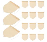 MOBUTOFU Disposable with Strong Penetration Drawstring Bags 100pcs Tea Filter Made from Wood Pulp Filter Paper for Loose Leaf Tea and Chinese Medicine Filtration in Making