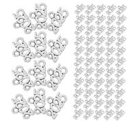 MOBUTOFU Diy Jewelry Pendants 2025 Charms Set Keychain Decorations for Birthday Present