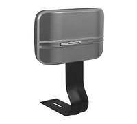 MOBUTOFU Electric Bicycle Rear Rest Abs Steel Leather Cushion Flexible Support Ergonomic Design Safety Backrest for Boys and Girls Motorcycle Seat Accessory