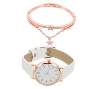 MOBUTOFU Elegant Quartz Watch Bracelet for Women Delicate Wrist Watch Skin-Friendly Material for Leisure and Casual Occasions Classic Design Decorative Bracelet