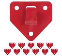 MOBUTOFU Fire Extinguisher Mounting Bracket Wall Hook Iron Material Heavy Duty Holder for Home and Office 2.44X2.44X0.31In