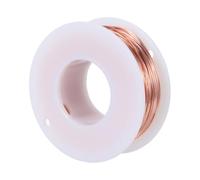 MOBUTOFU Flexible Copper Wire for Gardening with Spool, Easy to Bend Copper Trellis Wire for Bonsai and Seedling Trays, for Clay Pots and Window Gardens, Natural Texture, 131ft 20 Gauge