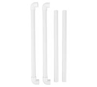 MOBUTOFU Floating Feeding Ring 40Cm White - Aquarium Fish Barrier and Floating Plant Separator for Outdoor Water Gardens and Large Aquariums