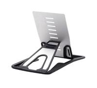 MOBUTOFU Foldable Black for Metal Phone Holder, Cellphone and Tablet