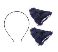 MOBUTOFU Fox Ears Headband Animals Headwear for Cosplay Halloween Party Accessory Exquisite Detail Comfortable Fit