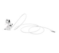 MOBUTOFU Funny Cartoon Dog Fast Charging Data Cable for Phone and Tablet, Sturdy Metal and Plastic Material with Braided Structure, Resists Bends, for Dorm and Desk Use