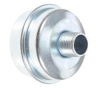 MOBUTOFU Generator Muffler for Small Engine Lawn Mower Accessory 1/2 Inch Galvanized Replacement Silencer Compatible with 3.5Hp 4Hp Equipment