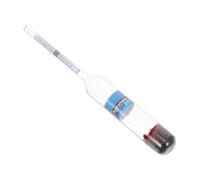 MOBUTOFU Glass Aquarium Hydrometer for Accurate Salinity Monitoring 12.30cm | Floating Specific Gravity Meter, 1.50cm Width, Freshwater and Marine Use