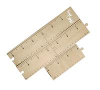 MOBUTOFU Growth Height Chart Ruler Wooden Height Measurement Ruler for Boys and Nursery Wall Decoration