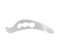 MOBUTOFU Gua Sha Tool Massage Tool Stainless Steel for Face and Muscle Relaxation, Lightweight Scraping Board for Wrinkle Removal and Skin Care, Portable Facial Sculpting Board for Eye
