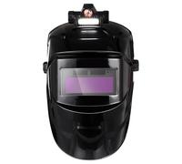 MOBUTOFU Head-Mounted Welder Mask with 8-Level Shading and Solar Powered Auto Darkening, Half Mask Type Weld Hood for Various Welding Tasks Indoors