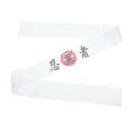 MOBUTOFU Headband Polyester Japanese Style Comfortable and Kitchen Use Lasting-serving Life Head Band Breathable Unique Ninja Design Suitable for People of Different Figures