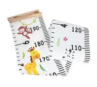 MOBUTOFU Height Measurement Chart for Canvas Growth Chart for Wall Height Ruler for Nursery Bedroom Kindergarten Track Growth from Birth to Adulthood
