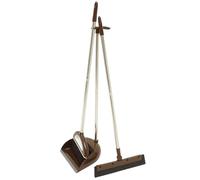 MOBUTOFU Household Dustpan with Broom Set for Home and Flooring, Plastic and Metal Materials, Does Not Damage Floors, Saves Time and Effort, Cleaning Accessories for Efficient Dustpan