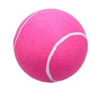 MOBUTOFU Inflatable Large Tennis Ball for Children 20cm Soft Flannel Surface Giant Tennis Balls Set for Outdoor Tennis Practice