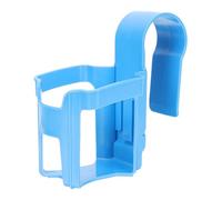MOBUTOFU Inflatable Pool Bar Cup Holder Rack Plastic Beverage Holder Blue Universal Design Keeps Drinks within Reach for Poolside and Inflatable Pool Use