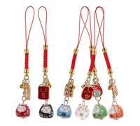 MOBUTOFU Japanese Luck Cat Pendant Decor Set Cat Ornaments for Present Fathers Day