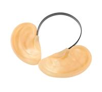 MOBUTOFU Jumbo Fake Ears for Halloween Christmas Oversized Costume Ears for Pranks Cosplay Party Decorations Realistic Human Organ Simulation Fun Versatile Props