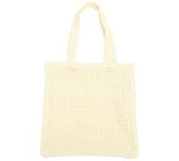 MOBUTOFU Knitted Tote Bag for Women Crochet Handbag with Spacious Interior Wear-resistant Boho Beach Satchel Stylish Vintage Design for Shopping Parties Dates