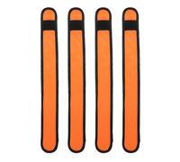 MOBUTOFU LED Horse Leg Band Reflective Strap 4Pcs Waterproof Night Riding Safety Gear for Equestrian Training