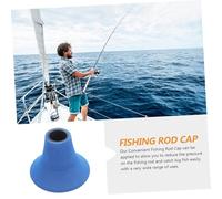 MOBUTOFU Lightweight EVA Fishing Rod Seat Cushion for Sea Fishing Portable Shock-absorbing Rod Protector with Wear-resistant Design Practical Cushion for Anglers Space-saving