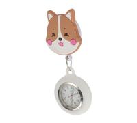 MOBUTOFU Lightweight Nurses Fob Watch with Quartz and Metal Construction Featuring A Retractable Buckle and Easy to See The Time, for Boys and Girls and Women in Or Nursing Settings