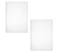 MOBUTOFU Line Stencil Template Set, Plastic Template with 1.0cm Spacing and 27 Grids, Calligraphy and Lettering Guides for Lettering and Student Assignments, 2 Sets